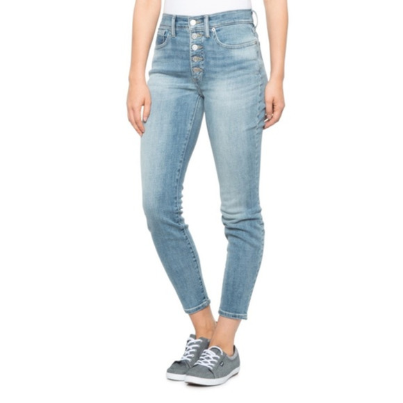 Lucky Brand Denim - LUCKY BRAND • High Rise Bridgette Skinny Exposed Fly Jeans Sz 0 / 25